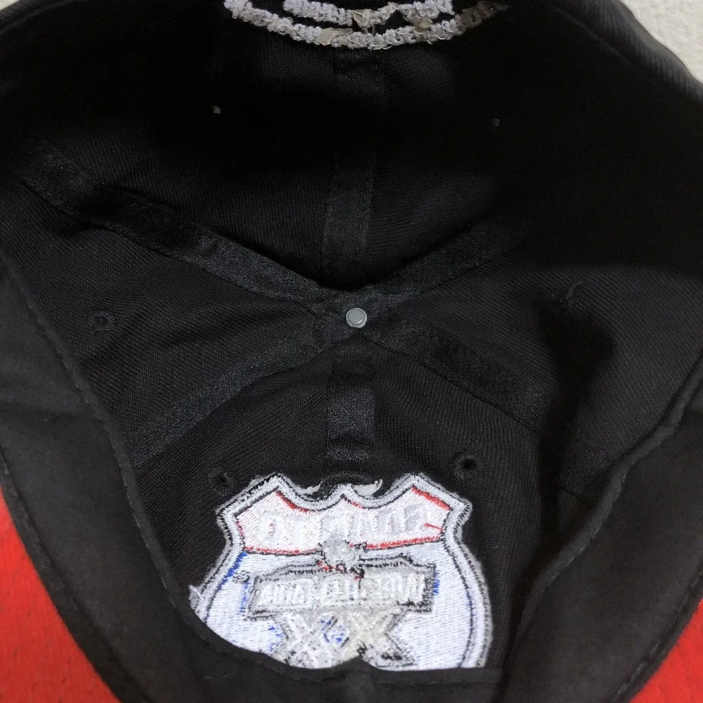 Vintage WWE Road To Wrestle Mania 20 XX Tour Hat 2004 Hat Black Rare Retro